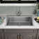 Elkay Everyday 1 Hole Kitchen Faucet with Pull-down Spray and Fw Only Lever Handle Matte Black