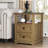 Azella Frame 2 End Table Set with Storage and Built-In Outlets-822320741