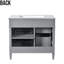36" Freestanding Single Bathroom Vanity With Ceramic Top, Assembly Required-1686596338