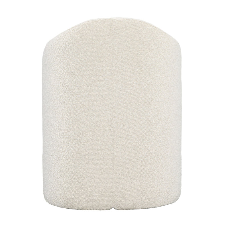 Thora Pine Upholstered Dining Chair, Sand, Cream