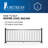 Inspire Railing 39.5-in H x 2.5-in W Aluminum Post with Brackets-70691356