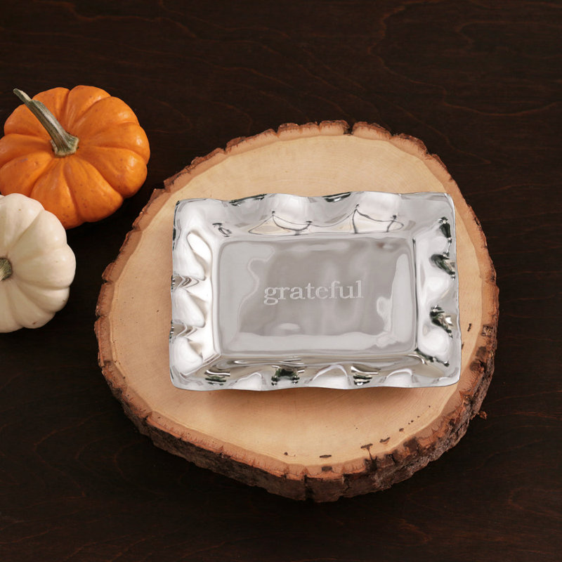 Giftables Aluminum Decorative Tray
