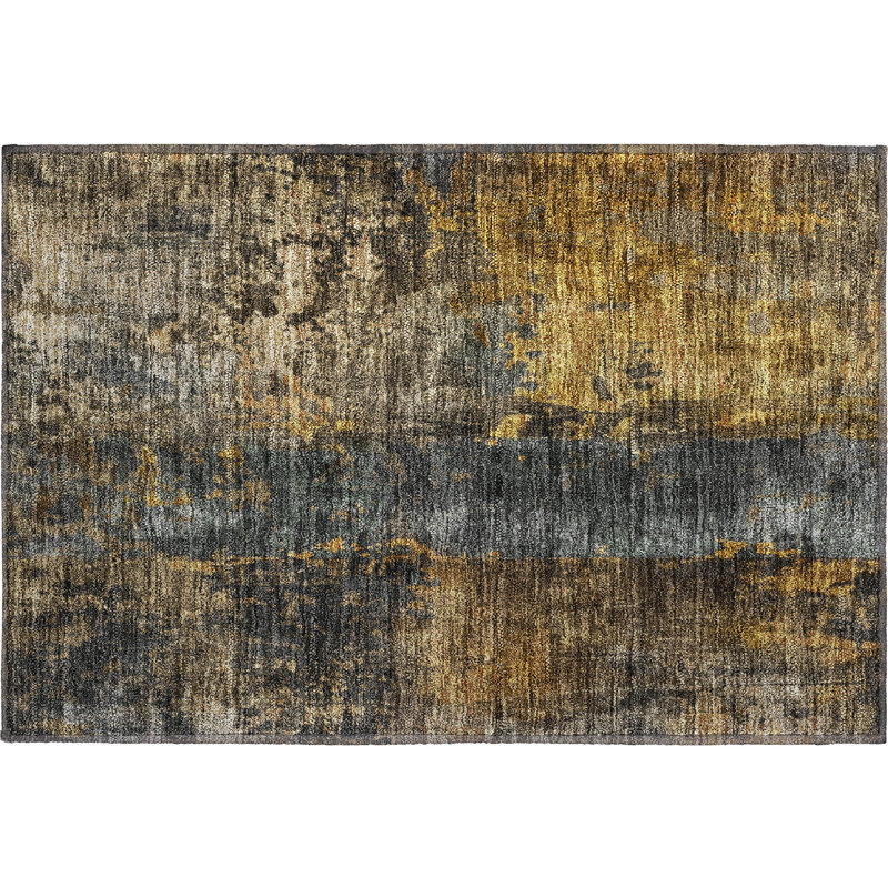 Premium machine washable  amf1204 stripes rug Dominick, Rectangle 1'8" x 2'6"