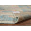 Tapis teint en laine turquoise vert Oushak 6 x 10