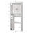 Over The Toilet Storage Cabinet With 2 Barn Door, 6 Shelves & Toilet Paper Holder Stand-744589587