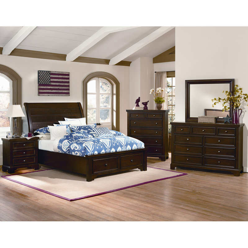 Hanover King Sleigh Customizable Bedroom Set