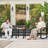 3 Pieces Outdoor Patio Furniture Conversation Set With 2 Metal Rocker Chairs-562727029