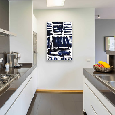 «Indigo Stripes I» par Jodi Fuchs