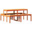 Beaula Rectangular Outdoor Picnic Table , 160cm cm W 134cm cm D-794478732