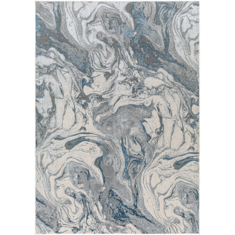 Abstract Indoor Rug, Rectangle 2' x 3'