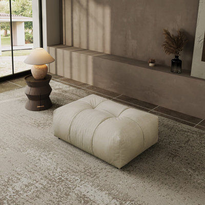 Modular Sectional Sofa Couch, Oversized Free Combination Deep Seat Sofa, Cushion Covers Removable & Washable, Fabric, Down Filled