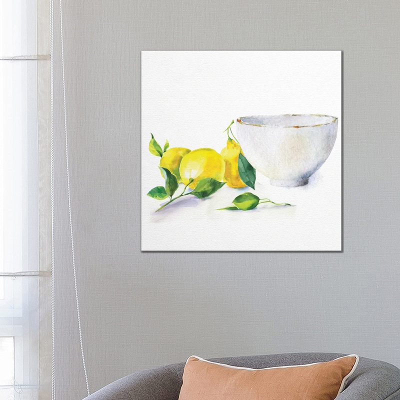 Bowl by Nikki Chu - Wrapped Canvas Gallery-Wrapped Canvas Giclée, 66.04 cm H x 66.04 cm W