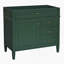 Meuble-lavabo de 36 po sans lavabo supérieur, armoire de rangement moderne avec 2 tiroirs et un tiroir rabattable (n'inclut pas le lavabo)-120226027