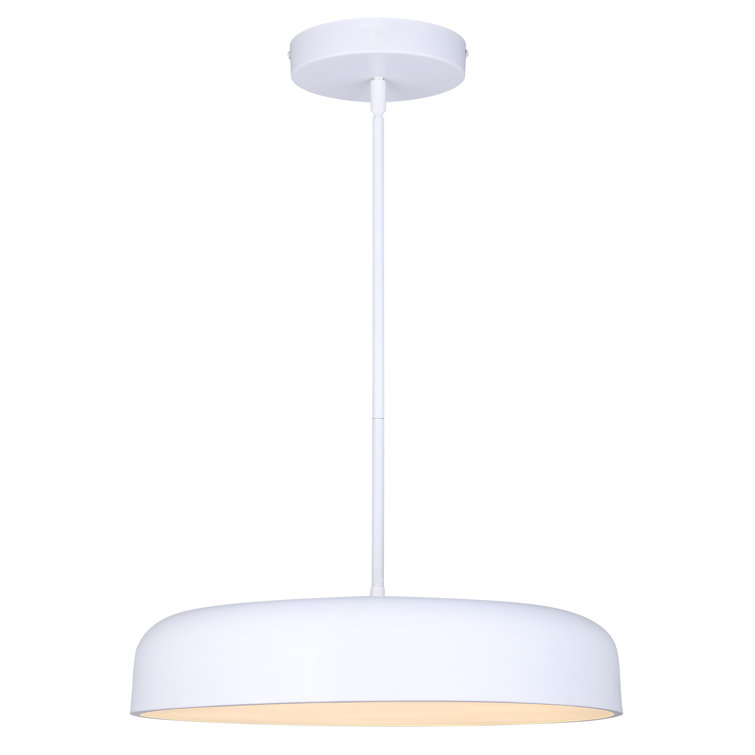 Loghain Single Light Dimmable Dome Chandelier