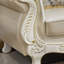 Chaise en bois massif sculptée à la main-1862507040