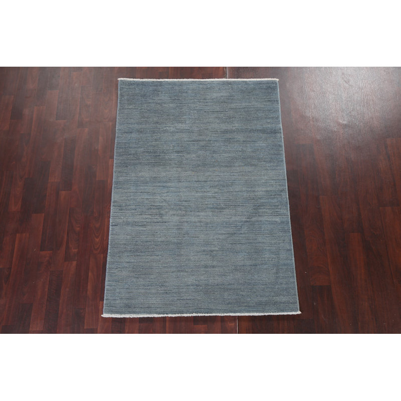 Tapis oriental unique en laine noué à la main 3 pi 11 po x 5 pi 10 po Gabbeh Kashkoli