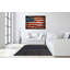 «Rustic Flag», art mural sans cadre-307817107