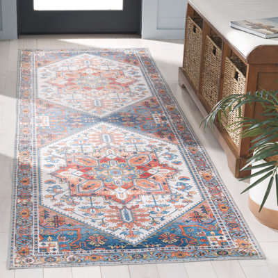Alisha Area Rug with Non-Slip Backing