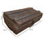 Afrodita Handmade Decorative Trunk