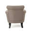 Chaises d'appoint de confort, chaise cloutée moderne en tissu de 31 pouces pour la maison