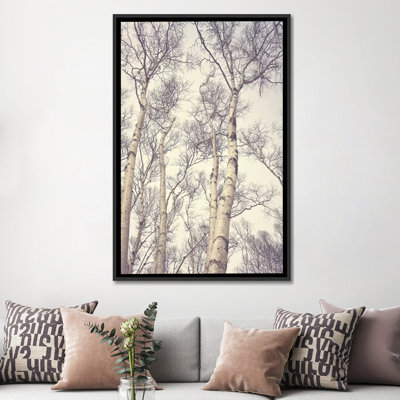 «Birch Trees» par Olivia Joy St Claire - impression sur toile tendue