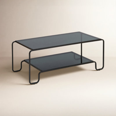 45" Glass Coffee Table
