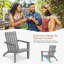 Chaise Adirondack en bois massif Pudsey-1688818514