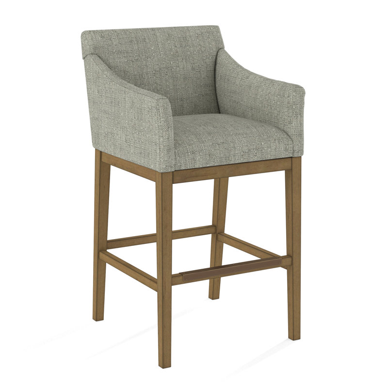 Dolomites 31" Arm Bar Stool, 61471-88, Beachwood