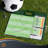 Soccer Dry Erase Coaching Board 15"x10.5