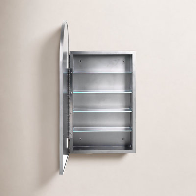 Eaton Arched Medicine Cabinet, Recess Mount