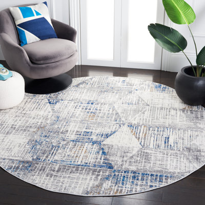 Shivan 100 Performance Abstract Rug