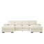 Canapé modulaire à assise profonde avec repose-pieds-1592966943