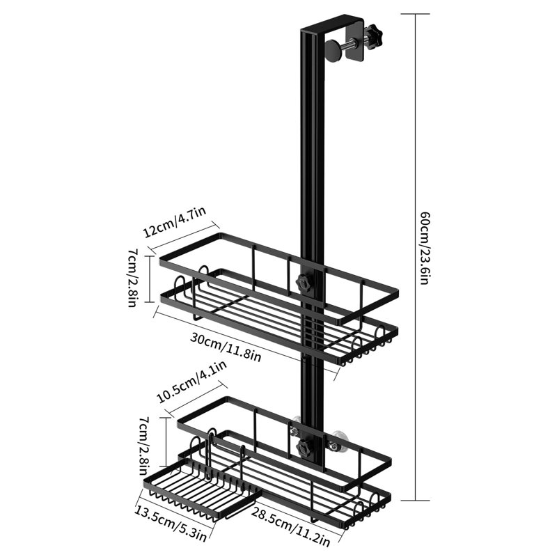 Glennis Stainless Steel Shower Caddy