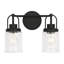 Anders Bathroom Bedroom Wall Fixture With Clear Shade-1306677840-1306677842-1306677841