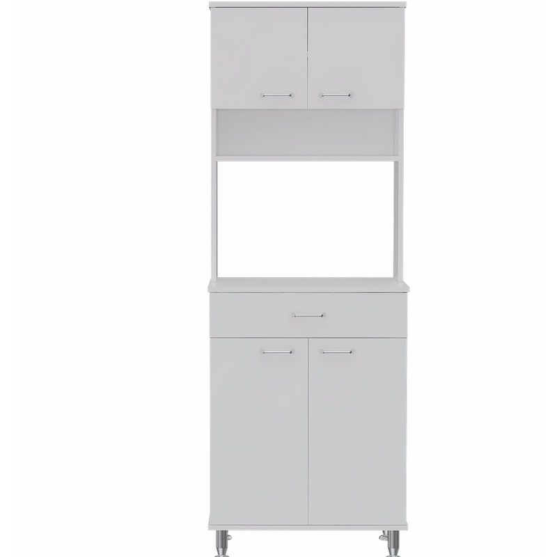 Accent Cabinet and Accent Chest, White