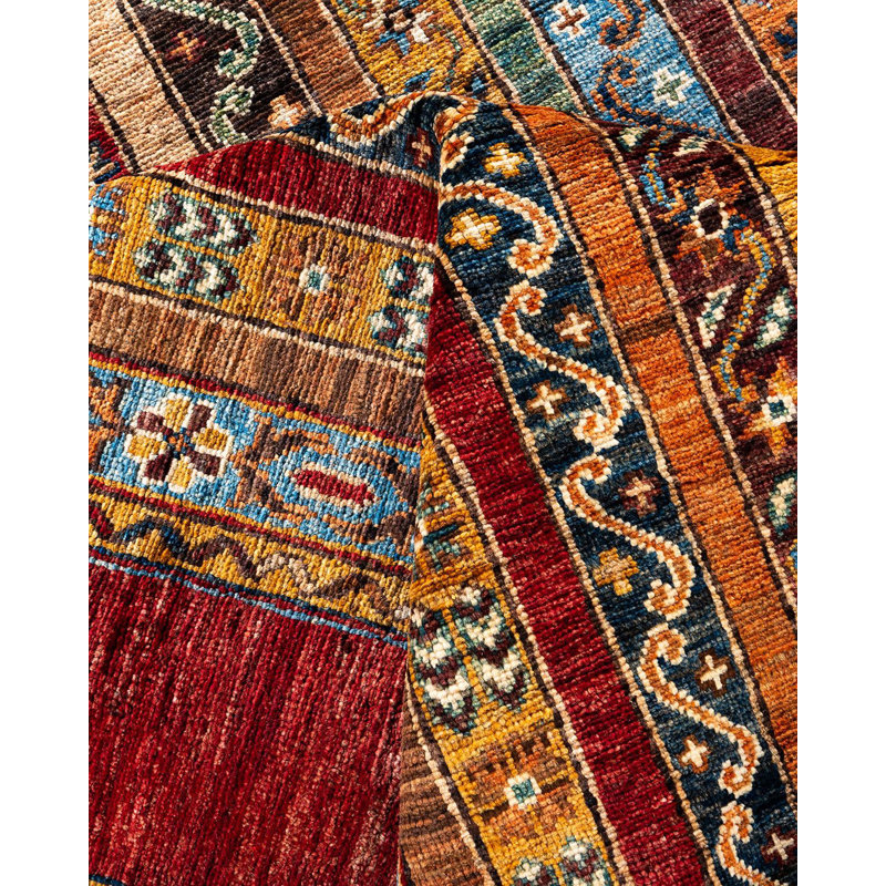 One-of-a-Kind Rectangle 8'2" X 9'10" Hand Knotted Area Rug
