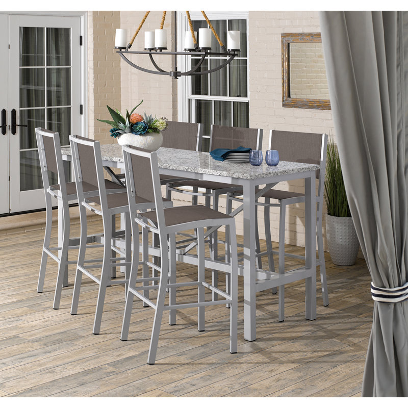 Travira Outdoor Bar Stool, Cocoa