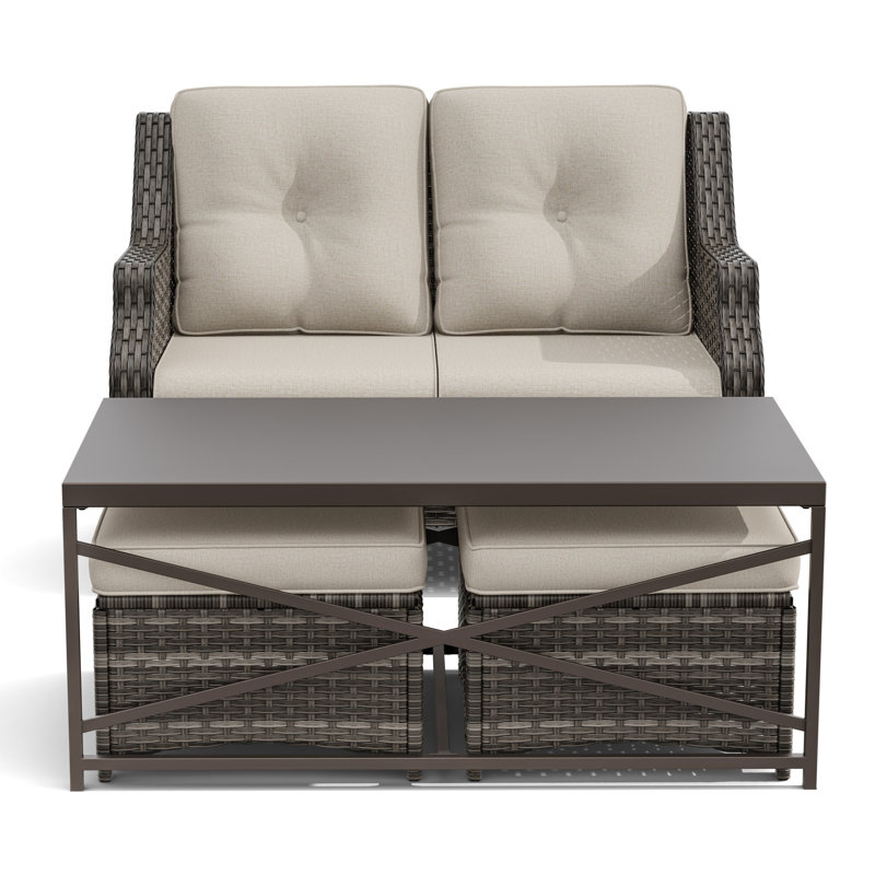 Anahit Outdoor Seating Group, Beige