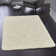 Solid Colour Shaggy Area Rug Ivory