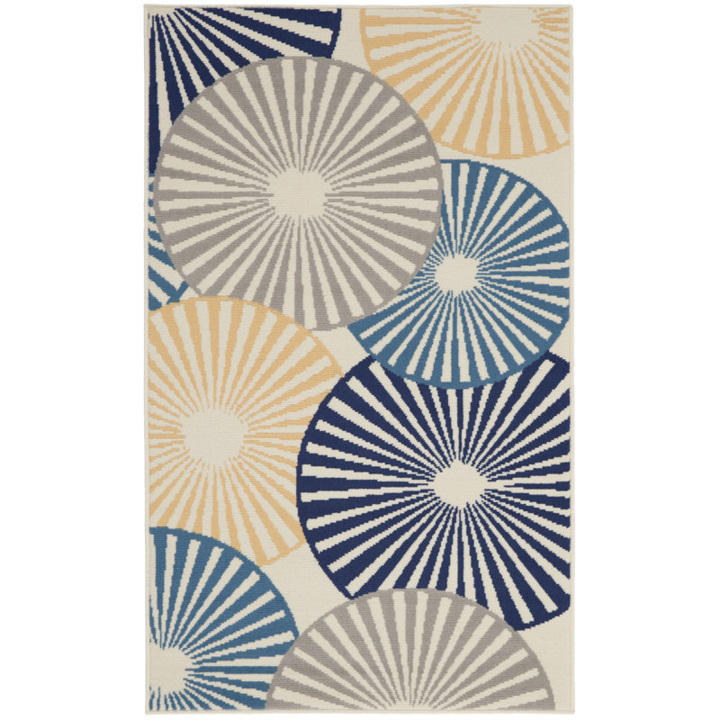 Parlex Geometric Area Rug, Rectangle 91 x 152cm
