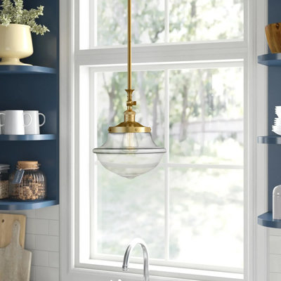 Luminaire suspendu simple à 1 lumière Baptiste