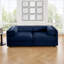 Canapé élégant en chenille avec siège de rangement, dossier cylindrique et accoudoirs Boneless-332645011-332645010-332645014