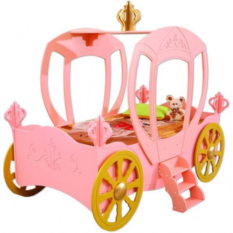 princess carriage toddler bed
