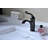 Arc Single-handle Bathroom Faucet with Drain Assembly-19379170