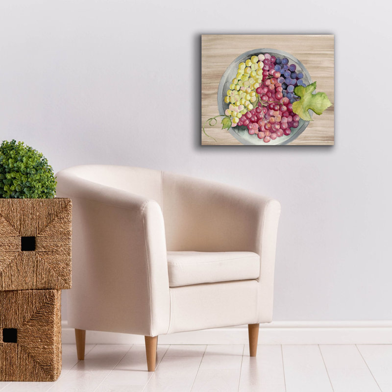 Art mural sur toile Epic Graffiti «Bowls Of Fruit 2» par Alicia Ludwig, H 20 po x l 24 po