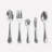 45 Piece 18/10 Stainless Steel Flatware Set, Service for 8