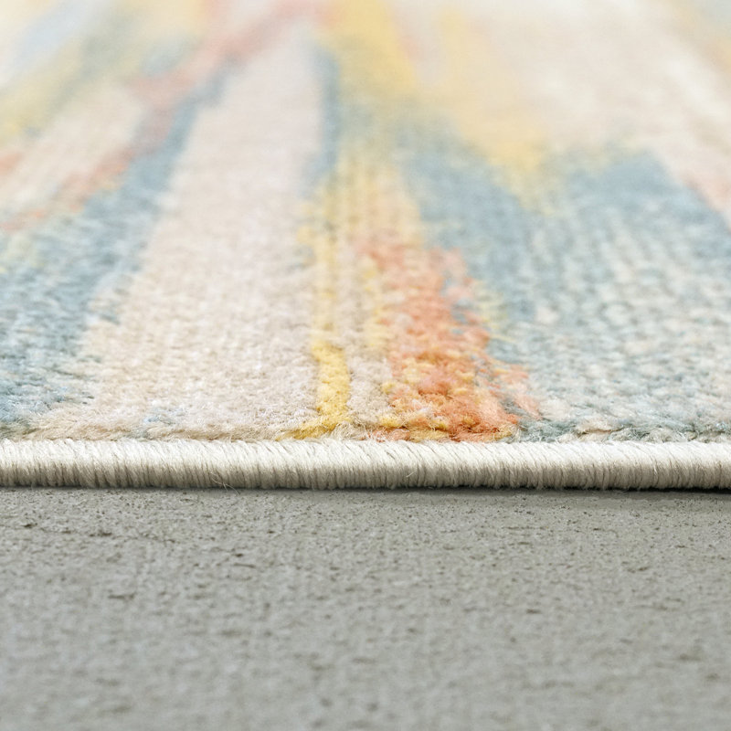 Aloizas Abstract Indoor Rug, Rectangle 7'10" x 10'