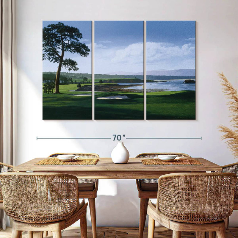 Sireci Golf Course I, 42" H x 65" W