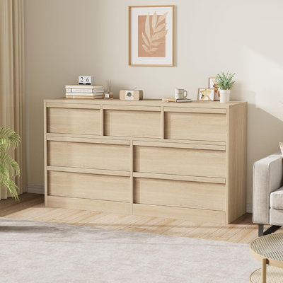 137 cm W Chest of 7 Drawers
