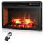 26 in. Electric Fireplace Insert with 3 Brightness Levels, Timer, Flame and Heat Work Separately Fireplace Heater